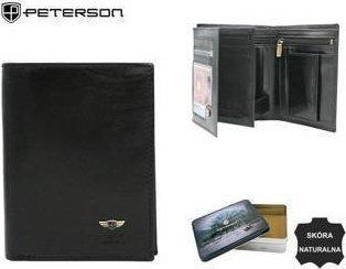 Image du produit Peterson Portefeuille en cuir pour homme PTN 22308-VT NOIR