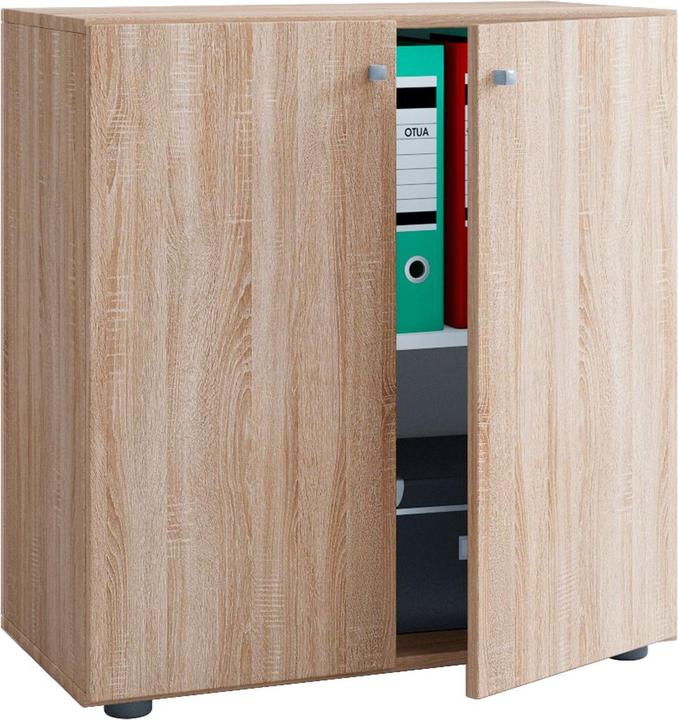 Image du produit VCM Meubles de bureau en bois Armoire à dossiers Lona 2 portes battantes (70 x 39 cm)