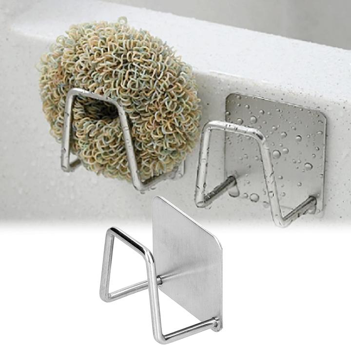 Actual product image PhoneLook Edelstahl Schwamm- und Geschirrhalter für Spülbecken, & Badezimmer