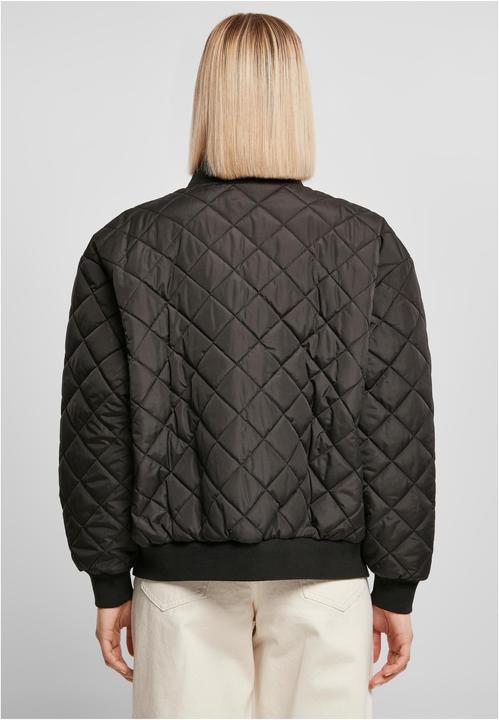 Actual product image Urban Classics Oversized Diamond Quilted Bomber Jacket Ladies (S)