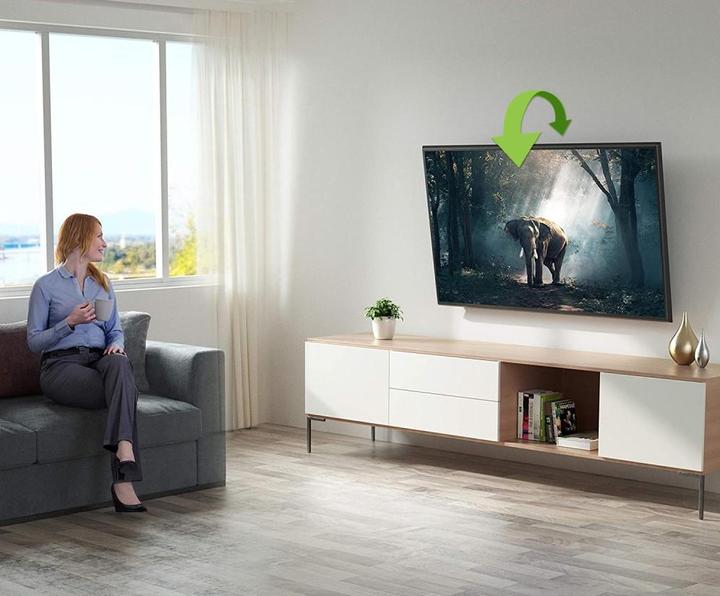 Immagine prodotto Techly Staffa per display LCD - Nero - Dimensioni schermo: 81.3-165.1 cm (32"-65") (Muro, 65", 50 kg)