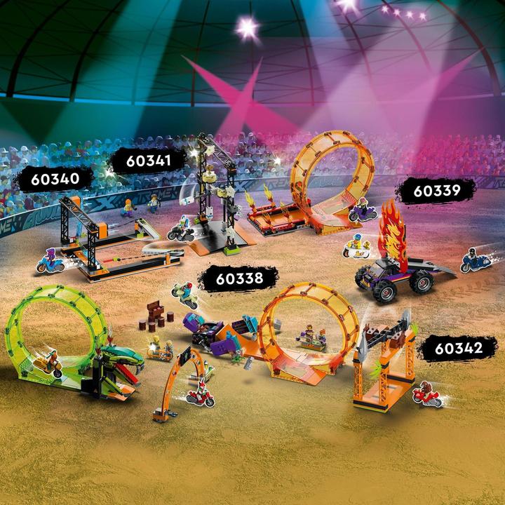 Produktbild LEGO Schimpansen-Stuntlooping (60338, LEGO City)