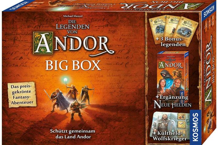 Produktbild Kosmos Die Legenden von Andor - Big Box (Deutsch)