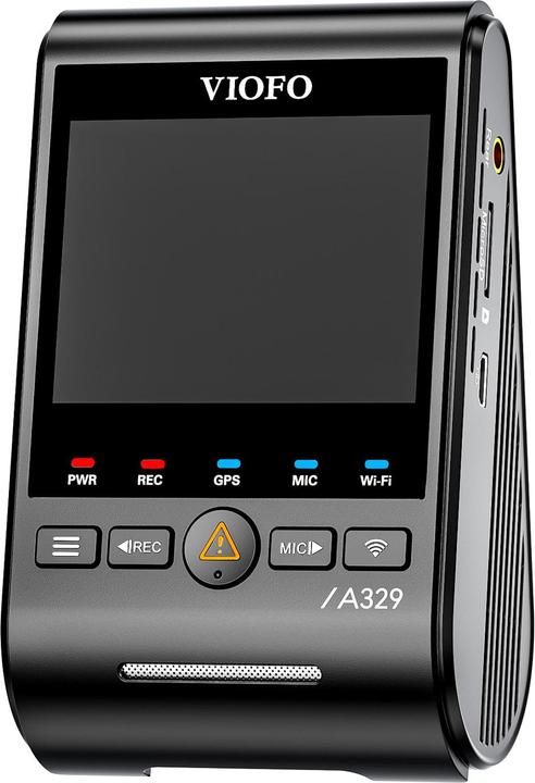 Viofo A329 1CH 4K 60FPS WiFi, GPS (WLAN, GPS-Empfänger, Eingebautes Mikrofon, 4K)