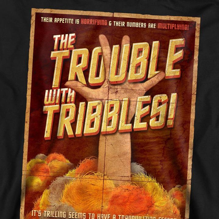 Actual product image Unisex Adult Tribbles: The Movie Sweatshirt (S)