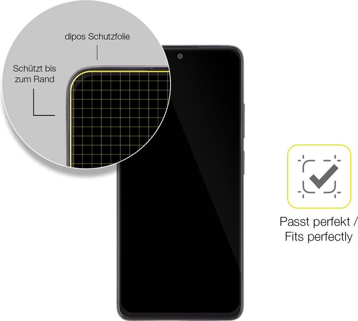 Immagine prodotto Dipos 3D Full-Cover Pellicola Protettiva (1 Pezzo/i, Xiaomi Poco X4 Pro 5G)