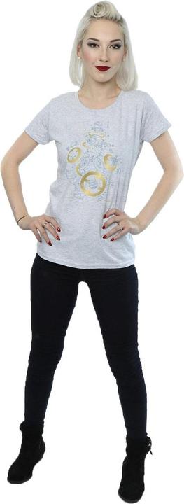 Immagine prodotto Star Wars The Last Jedi BB-8 Deconstructed Maglietta Donna (XL)