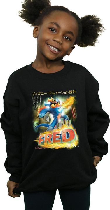 Image du produit Disney - Sweat BIG HERO FRED ANIME POSTER - Fille (152, 158)