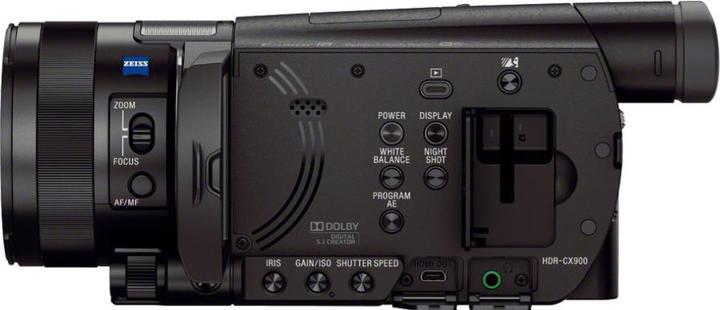 Actual product image Sony Hdr-Cx900e (14.20 Mpx, 50p, 12 x)