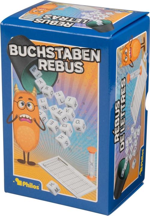 Actual product image Philos Letters Rebus (German, French, Italian, English)