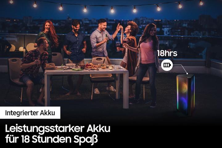 Productafbeelding Samsung MX-ST50B (18 h, Oplaadbare batterij)