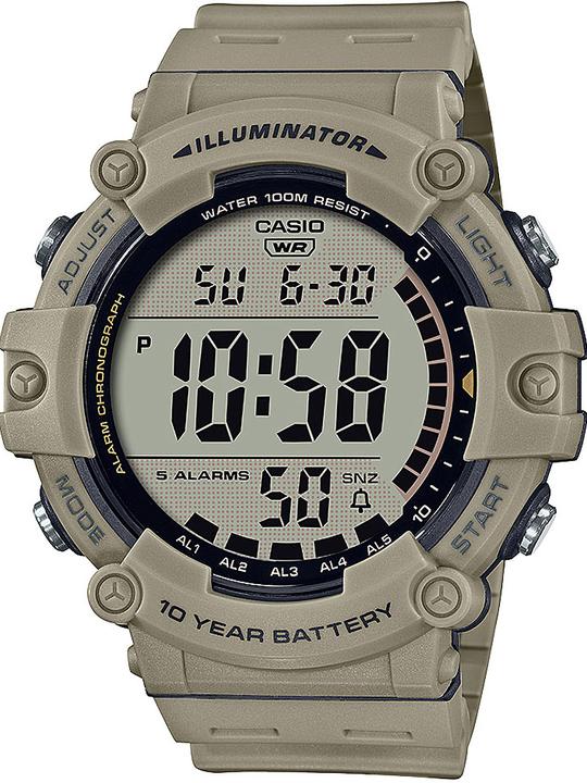 Actual product image Casio AE-1500WH-5AVEF (Chronograph, 51 mm)