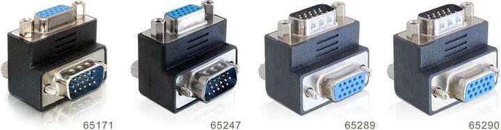 Immagine prodotto Delock Adattatore VGA maschio a VGA femmina 270ø (VGA, 3 cm)