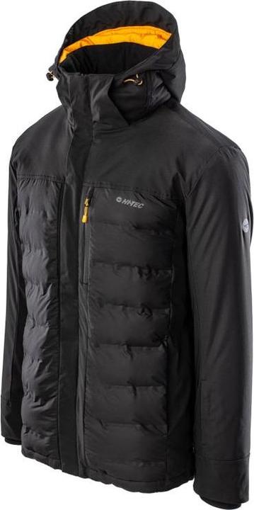 Hi-Tec Men's Ski Jacket Helmir Black, XL (XL)