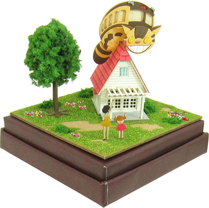 Immagine prodotto Sankei Mein Nachbar Totoro - Das Haus und der Katzenbus - Paper Art Box