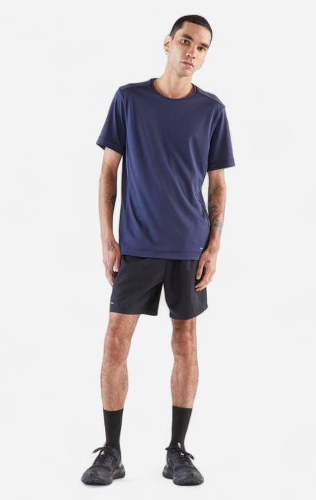 Immagine prodotto Decathlon Laufshirt kurzarm Herren atmungsaktiv - Run 100 Dry dunkelblau (M)