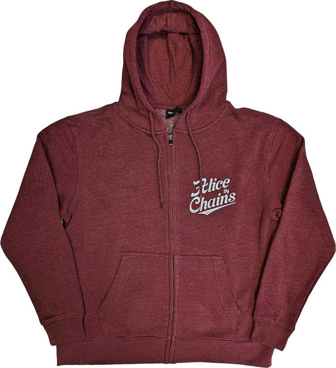 Alice In Chains Hoodie mit durchgehendem Reissverschluss
