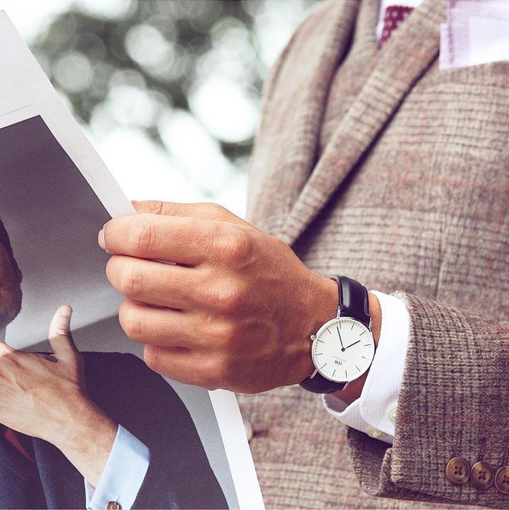 Actual product image Daniel Wellington Sheffield (Analogue wristwatch, 40 mm)