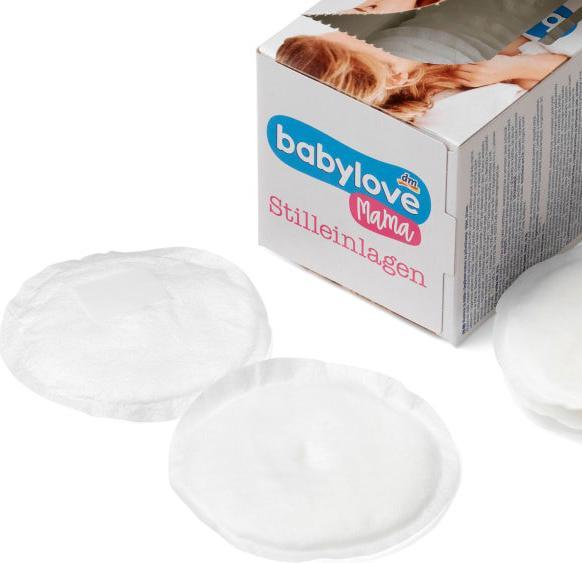 Actual product image dm babylove Mommy nursing pads white (30 x)