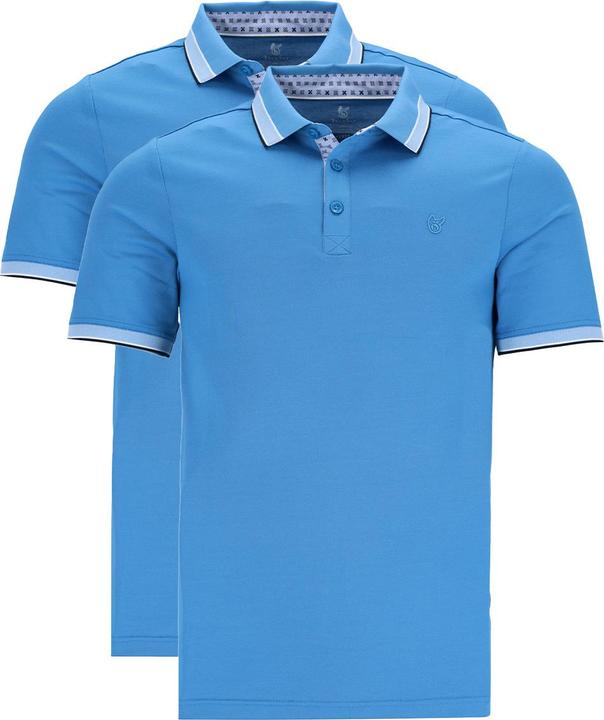 Hajo 2er Pack Pique Poloshirt (48, S)