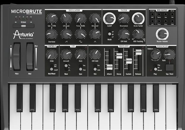 Actual product image Arturia MicroBrute