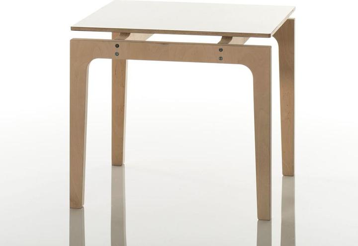 Sirch Kindertisch kleiner Olek Birke weiss (Kindertisch)