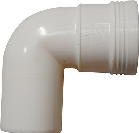 Produktbild Magnaplast HTP-Bogen 88 Grad 32 mm mit 1 Hülse weiss