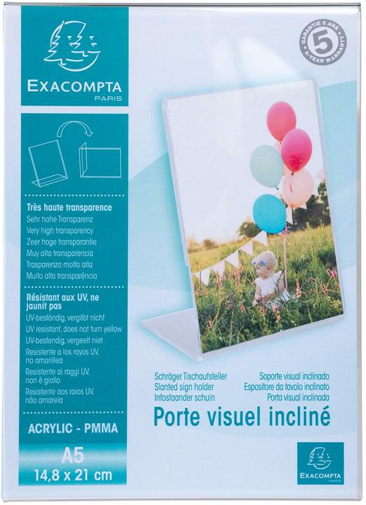 Immagine prodotto Exacompta Porta cartelli A5 alto (A5)