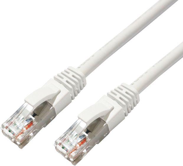 Actual product image MicroConnect CAT6A UTP 7.5m White LSZH (U/FTP, CAT6a, 7.50 m)