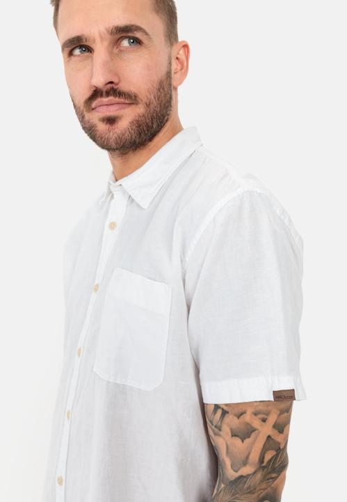 Produktbild Camel Active Kurzarm Hemd aus einem Leinen-Baumwoll-Mix (6XL)