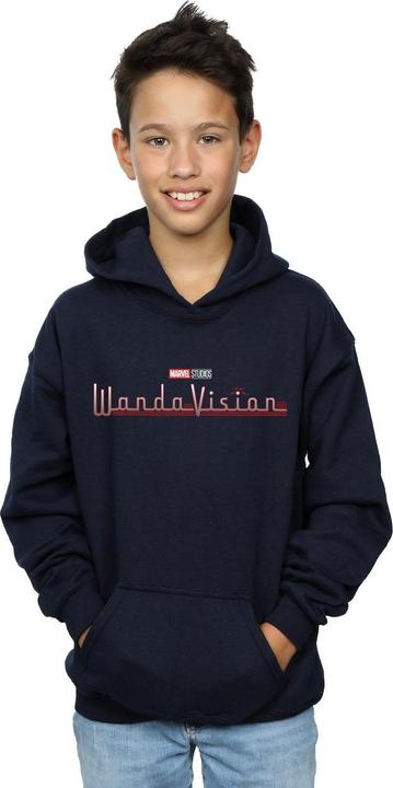 Produktbild WandaVision Logo Kapuzenpullover Jungen (140, 146)