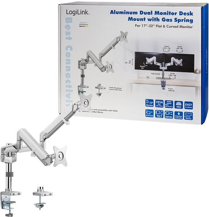 Immagine prodotto LogiLink max, VESA /100x100 (Tavolo, 27")