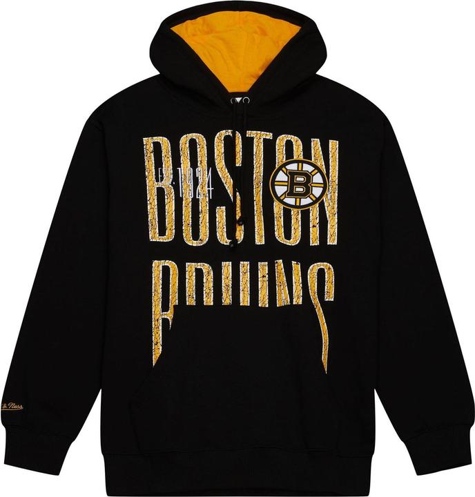 Produktbild Mitchell & Ness Fleece Hoody - NHL Boston Bruins - S (S)