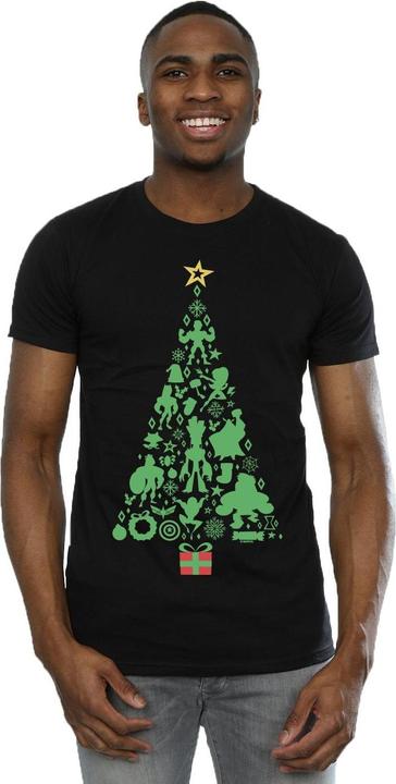 Produktbild Avengers Christmas Tree TShirt (4XL)