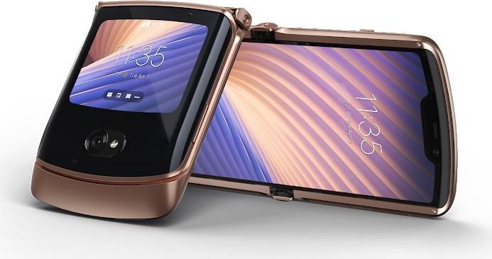 Produktbild Motorola Razr 5G (256 GB, Blush Gold, 6.20", SIM + eSIM, 48 Mpx, 5G)