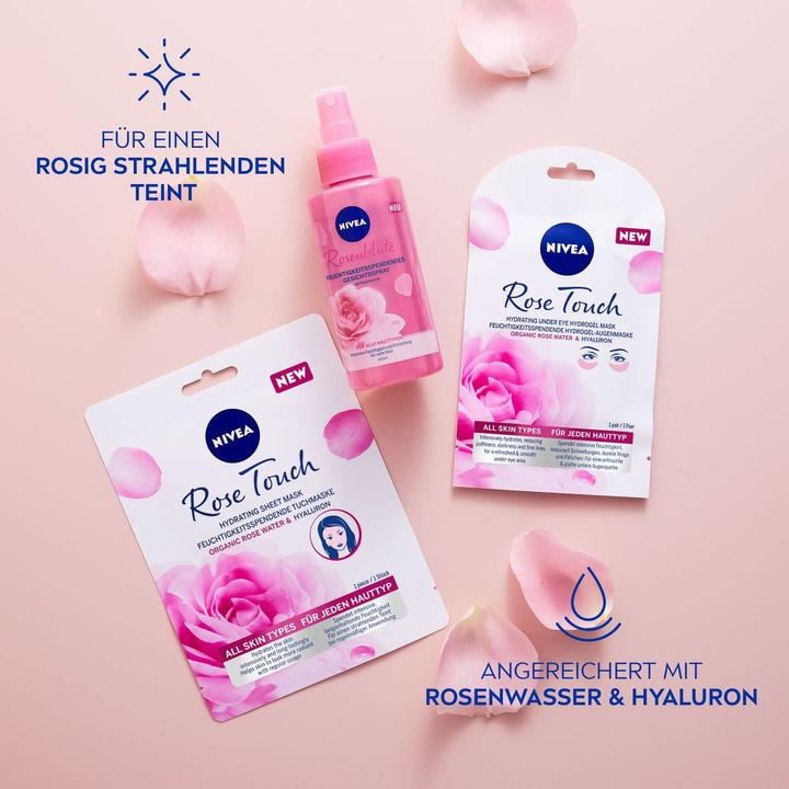 Produktbild NIVEA Rose Touch Feuchtigkeitsspendende Tuchmaske (221 ml)