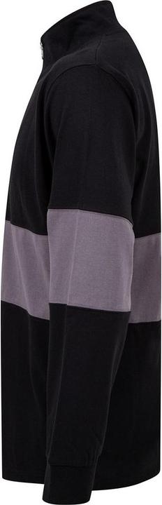 Actual product image Front Row Unisex Adult Panelled Quarter Zip Jumper (L)