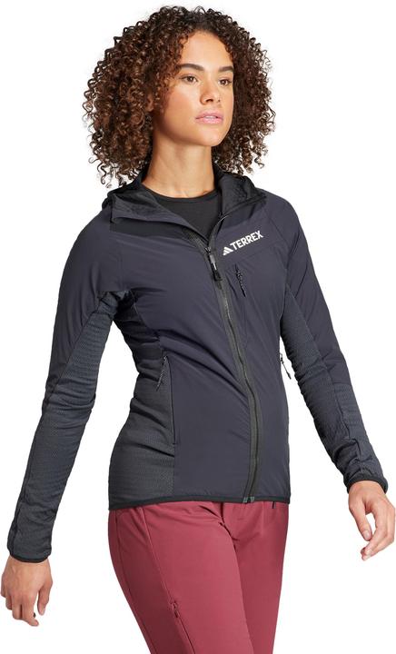 Produktbild adidas Women's Terrex Techrock Hooded Wind Fleece (XL)