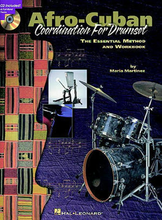 Immagine prodotto Coordinazione afro-cubana per batteria: serie di lezioni private (con CD (audio)). (Inglese, Maria Martinez, 1999)