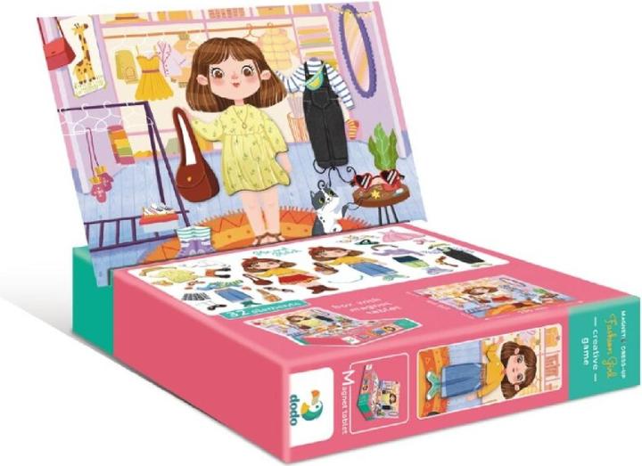 Image du produit Dodo Jeu magnétique - Fille de la mode - Habillage - Créativité