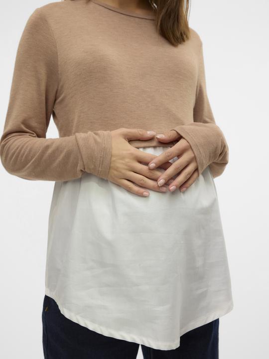 Image du produit Mamalicious Coupe normale Top col rond Blouse (XL)