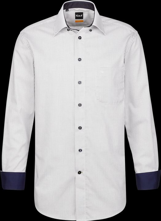 Kauf Firenze Button Down Langarm modern fit mit Kontrast (41)