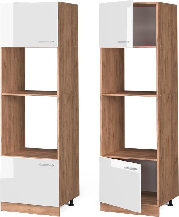 Produktbild Vicco Mikrowellenschrank R-Line (60 x 57.5 x 207 cm)