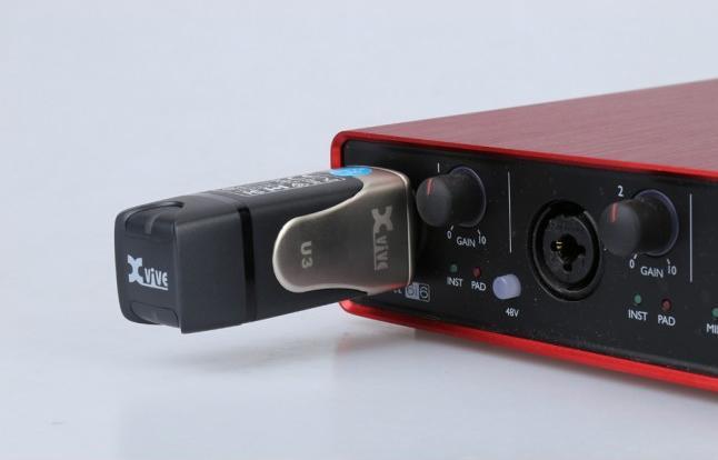 Actual product image Xvive U3 Wireless System for Microphone and