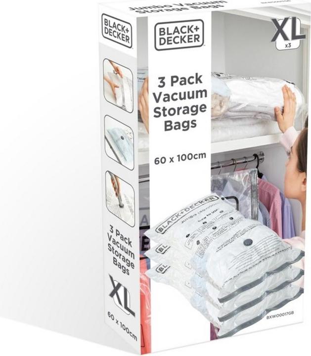 Image du produit Black & Decker Sacs de rangement sous vide