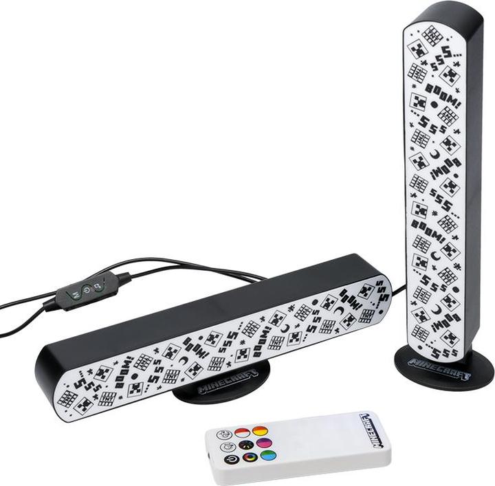 Produktbild Paladone Products Minecraft - Set de 2 barres lumineuses avec télécommande