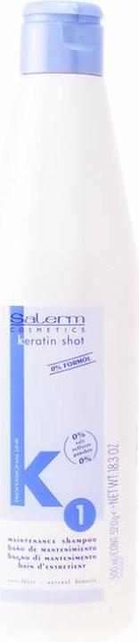 Actual product image Salerm Keratin Shot Maintenance Shampoo (500 ml, Liquid shampoo)