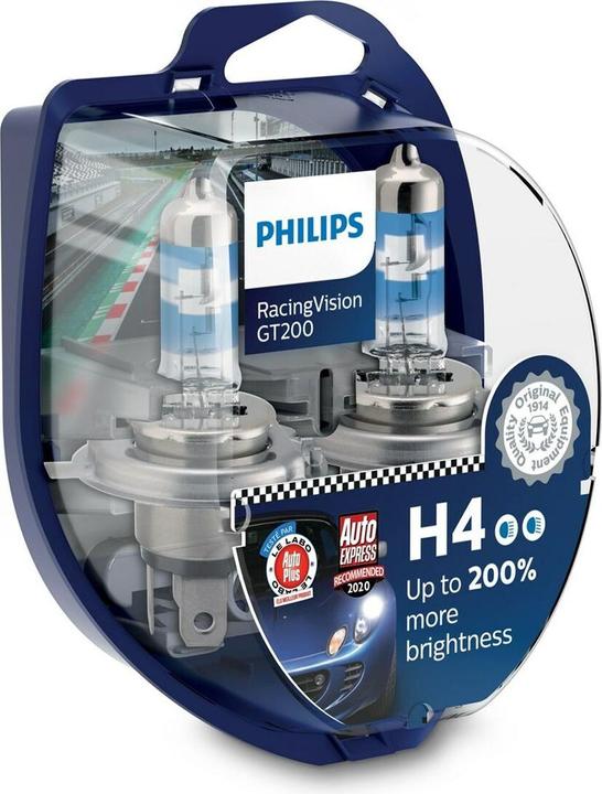 Actual product image Philips RacingVision GT200 (H4)
