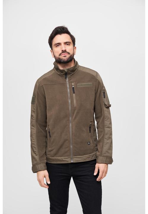 Produktbild Brandit Fleece Ripstop Outdoorjacke Grösse XL Farbe Oliv (XL)