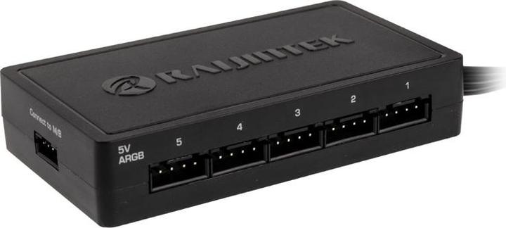 Produktbild Raijintek EOS 12 RBW ADD Lüfter, 2er-Set inkl. Controller (120 mm, 2 x)